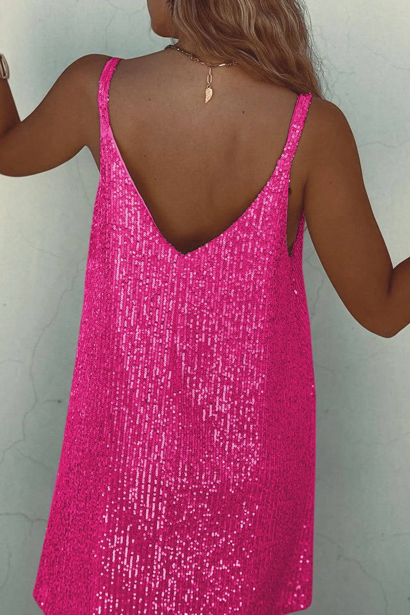 Mini sequin cocktail style dress | Ariela