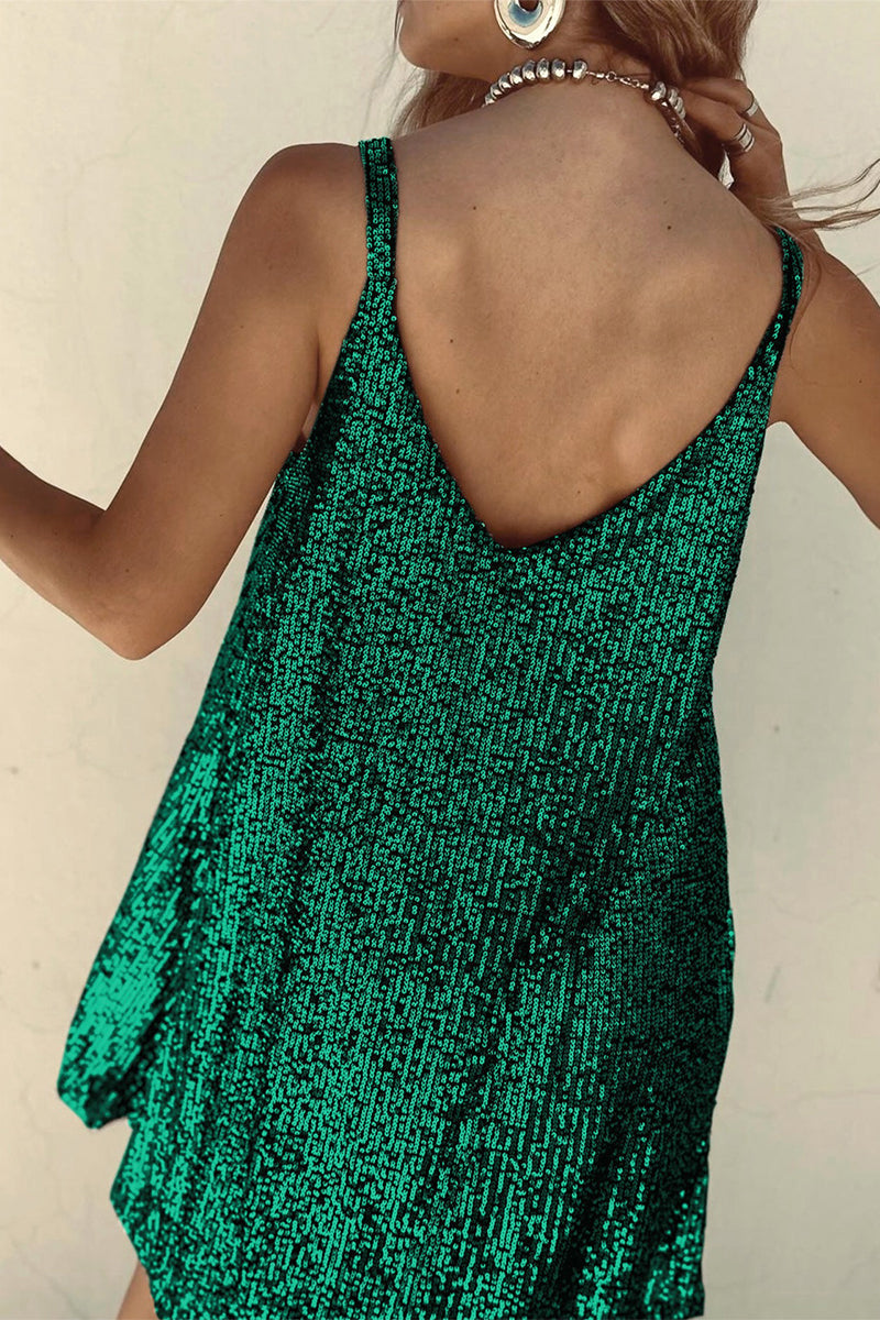Mini sequin cocktail style dress | Ariela