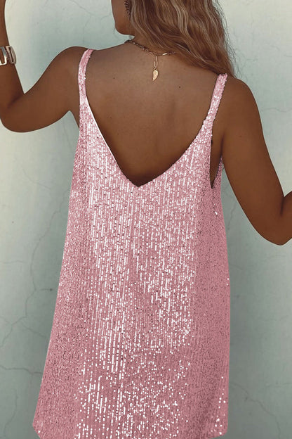 Mini sequin cocktail style dress | Ariela