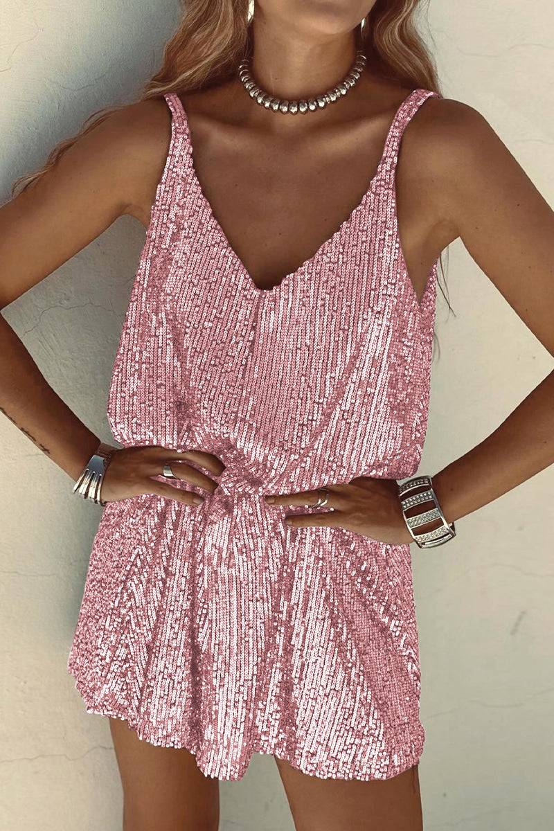 Mini sequin cocktail style dress | Ariela