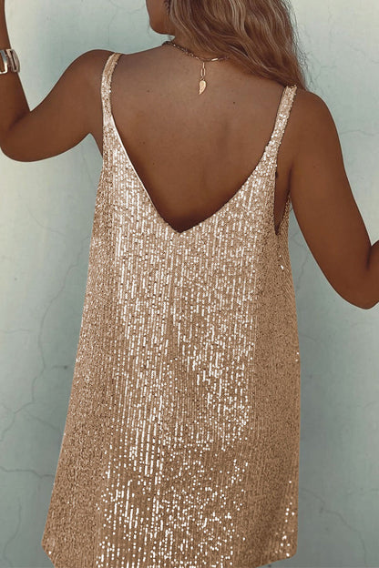 Mini sequin cocktail style dress | Ariela