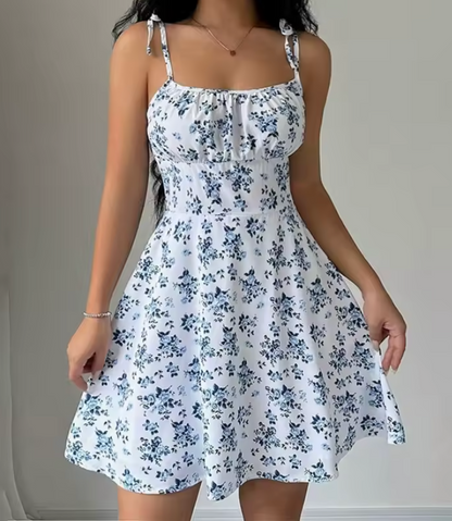 Summer sundress with spaghetti straps | Marta