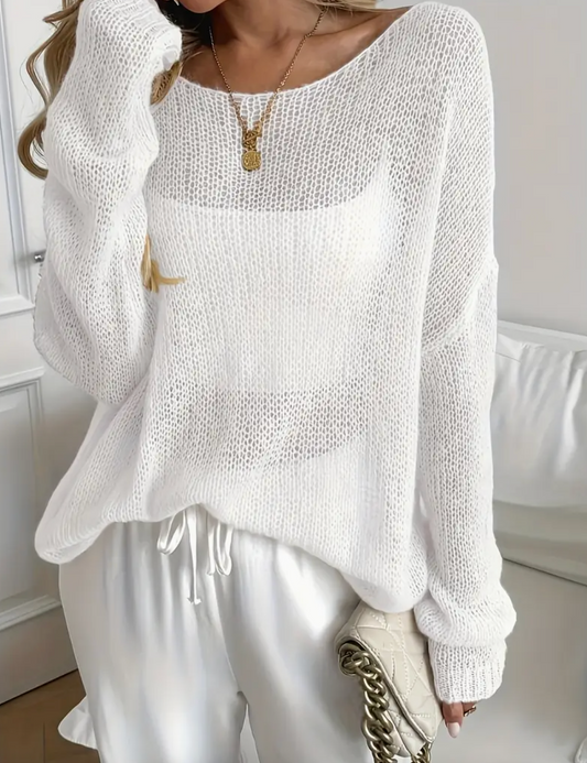 Women's cozy knitted sweater | Eleonora